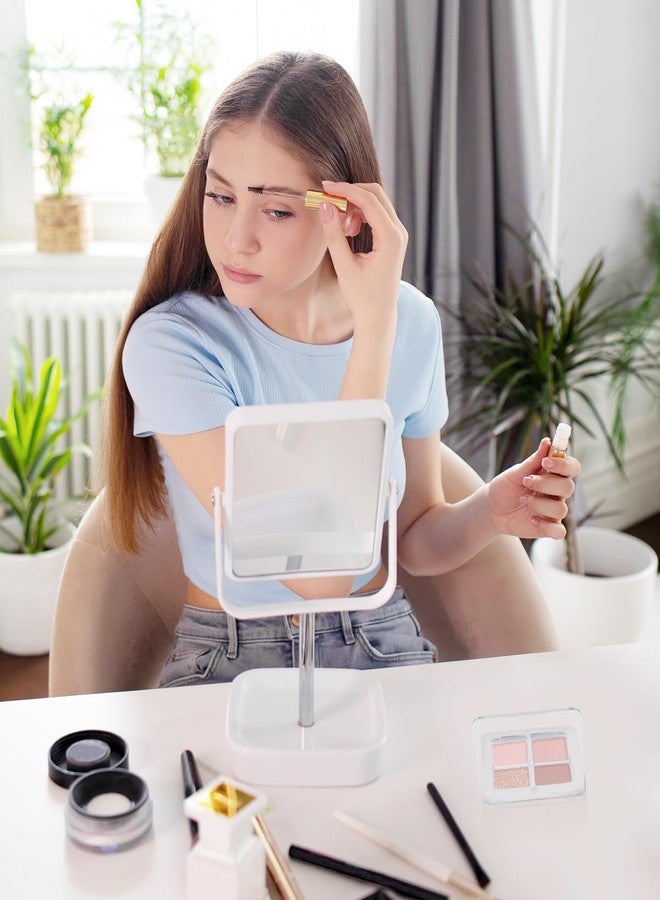 EORTA 12 Pieces Empty Makeup Palettes Box 4 Grids Eyeshadow Pigment Tray Women Refillable eyeshadow Lipstick Blush Highlighters Container Clear Square Pans for Lip Eyeshadow Paints - Image 3
