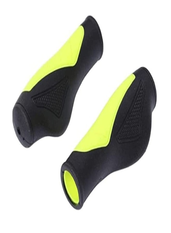 Ilsha® Bicycle Handlebar Grip Set Soft Rubber Non Toxic Anti-Slip Standard Size Colored Cycle Handle Grip Length 13 cm. - Image 5