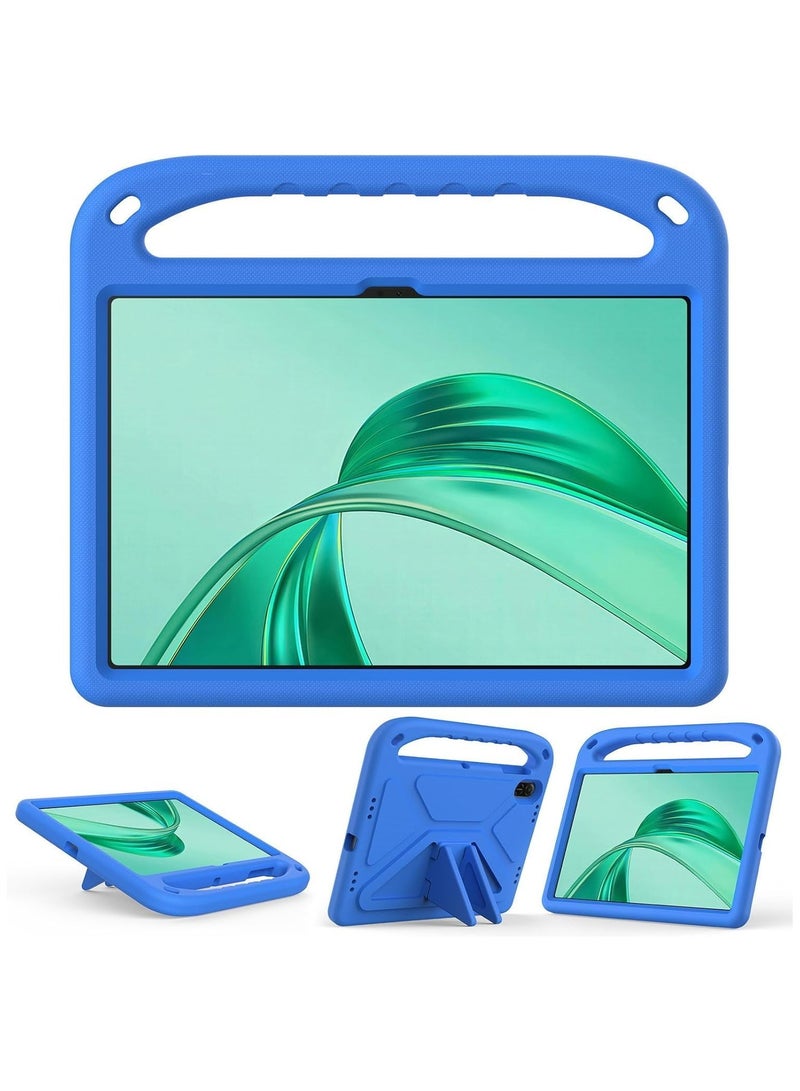 Case Compatible with Honor Pad X8a 11.0 Inch 2024, Lightweight EVA Kid Friendly Shockproof Protective Case with Handle and Hidden Bracket Cover with Honor Pad X8a 2024 (Blue) - Image 3