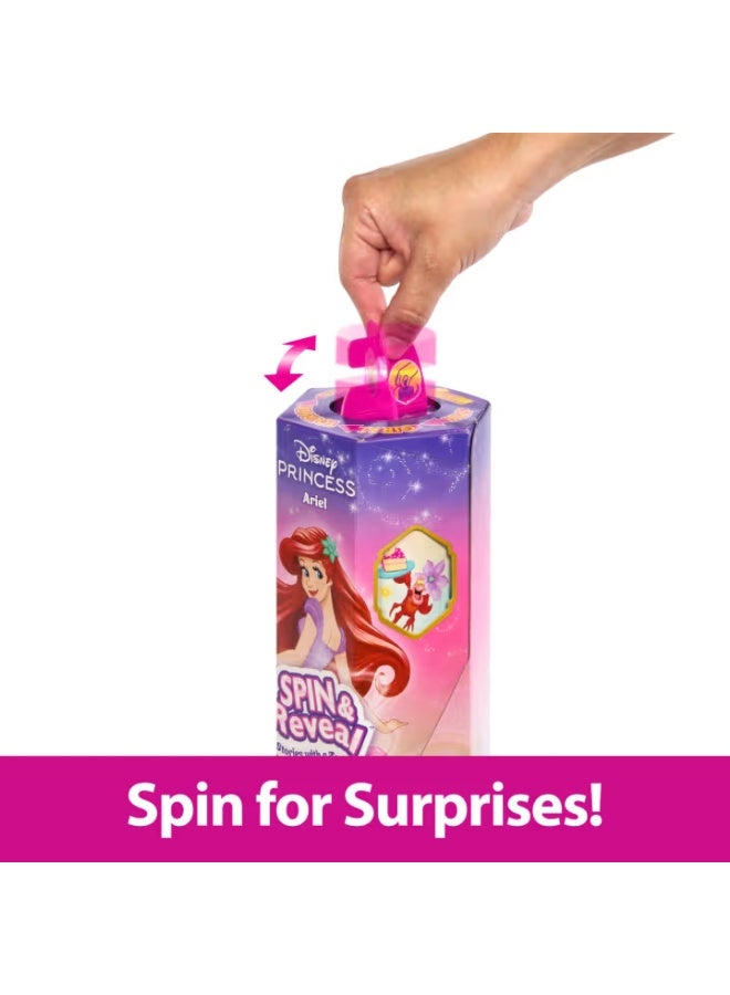 Disney Princess Disney Princess Spin & Reveal Ariel Fashion Doll with 11 Surprises - Image 1