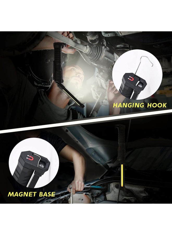 Loquat Multifunctional Work Light Auto Repair Maintenance Light Strong Magnetic Handheld LED Strong Light Lamp-Power:G08 Small Size - Image 4