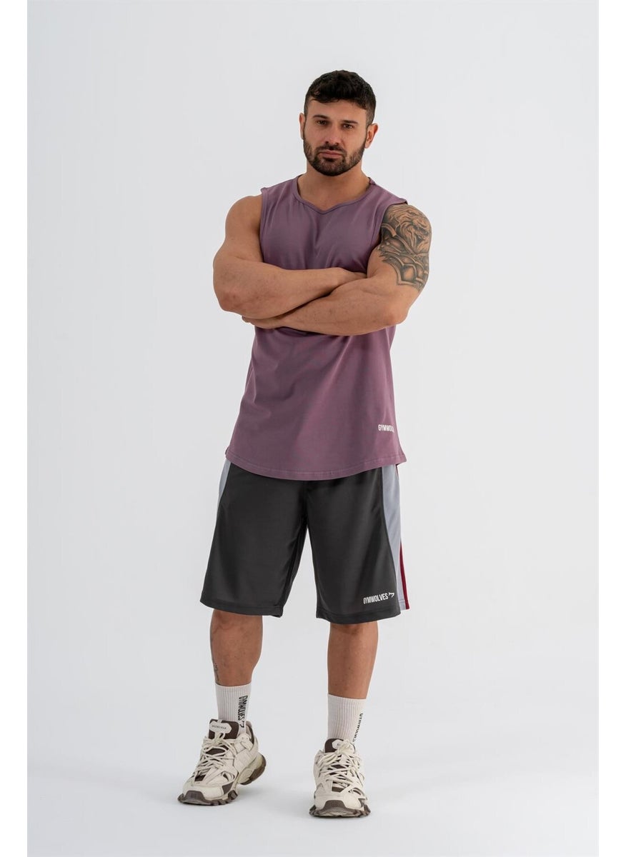 Gymwolves Men's Basketball Shorts | Dark Gray | Sports Shorts |  - Image 3