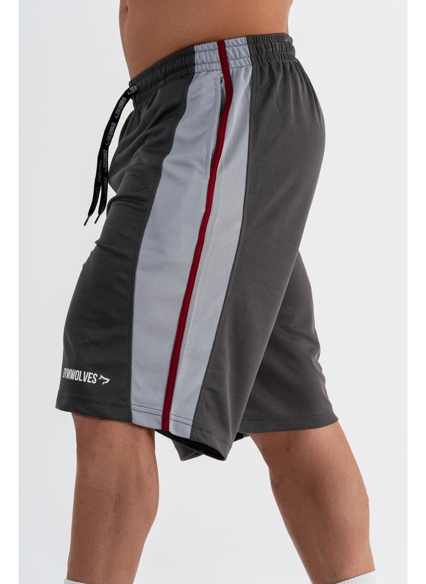 Gymwolves Men's Basketball Shorts | Dark Gray | Sports Shorts |  - Image 5