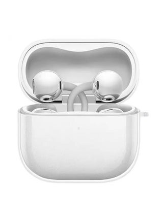 Case Cover for Huawei FreeClip 2 Earbuds,Clear Soft TPU Protective Cover with Keychain and Cleaner Kit for Women Men Shockproof Skin,Clear - view 2