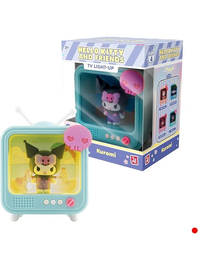 Hello Kitty شخصية كيرومي من هالو كيتي وأصدقائها - سلسلة تلفزيونية مضيئة تعمل بالبطارية | تمثال قابل للجمع | شخصيات سانريو | تمثال عرض | هدية مثالية لجمع الهدايا والأطفال - Image 2