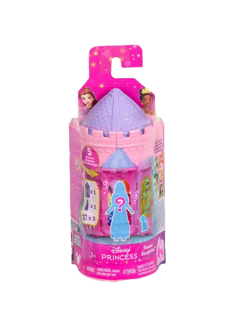 Disney Princess دمية برج مفاجأة من أميرات ديزني - قطعة واحدة فقط، أنماط متنوعة قد تختلف - Image 3