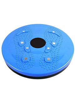 Sports Rotating Disc for Waist and Leg Muscle Toning Exercises - Innovative Blue Design for a Slim Body