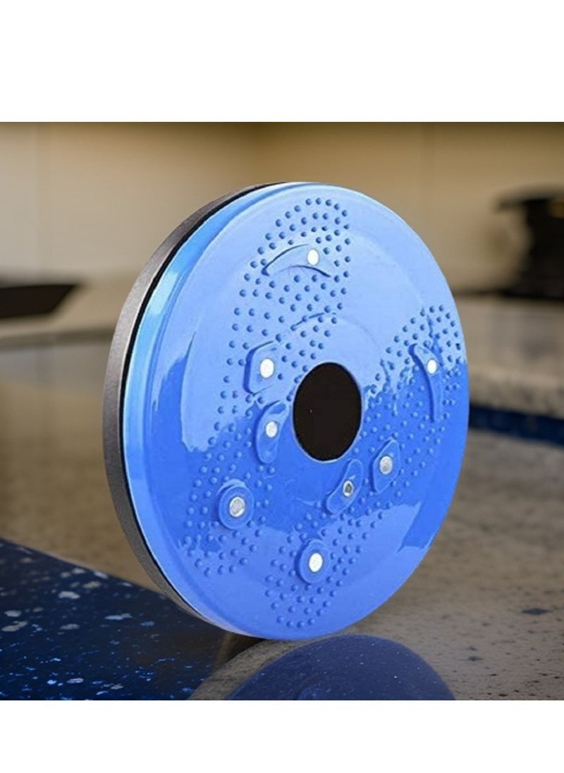 Generic - Sports Rotating Disc for Waist and Leg Muscle Toning Exercises - Innovative Blue Design for a Slim Body - Image 1