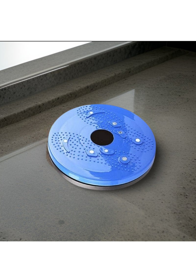 Generic - Sports Rotating Disc for Waist and Leg Muscle Toning Exercises - Innovative Blue Design for a Slim Body - Image 1