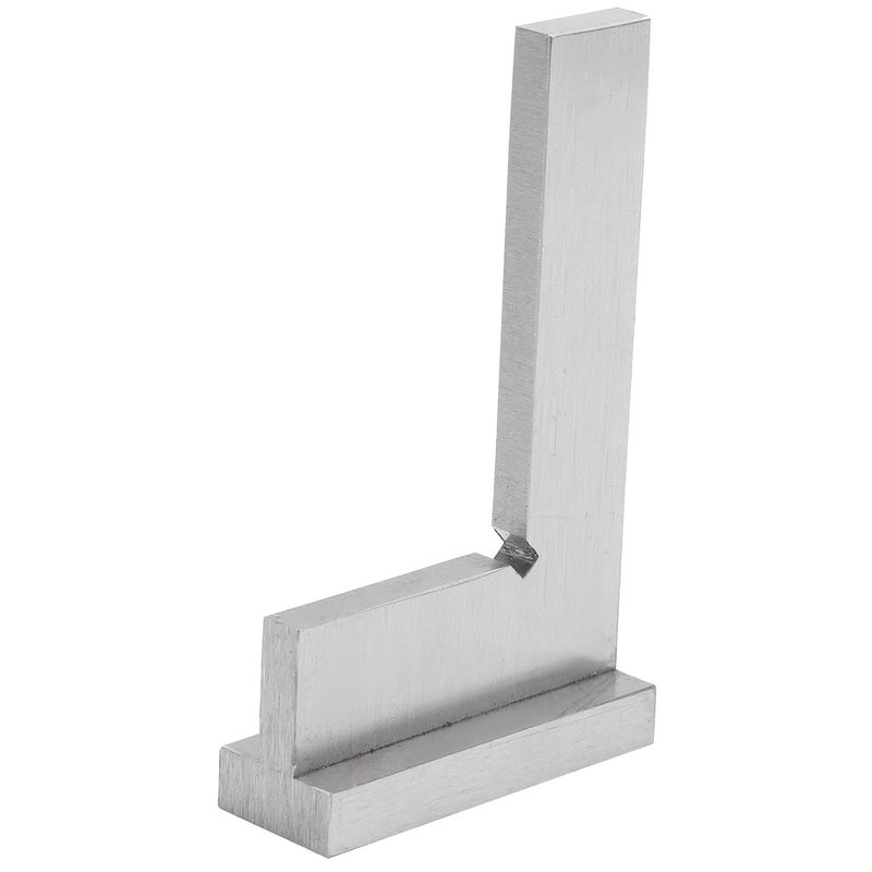 FTVOGUE Square Knife Ruler, Stainless Steel 90 Degree Right Angle Measuring Tool for Engineers and DIY Projects - Image 4