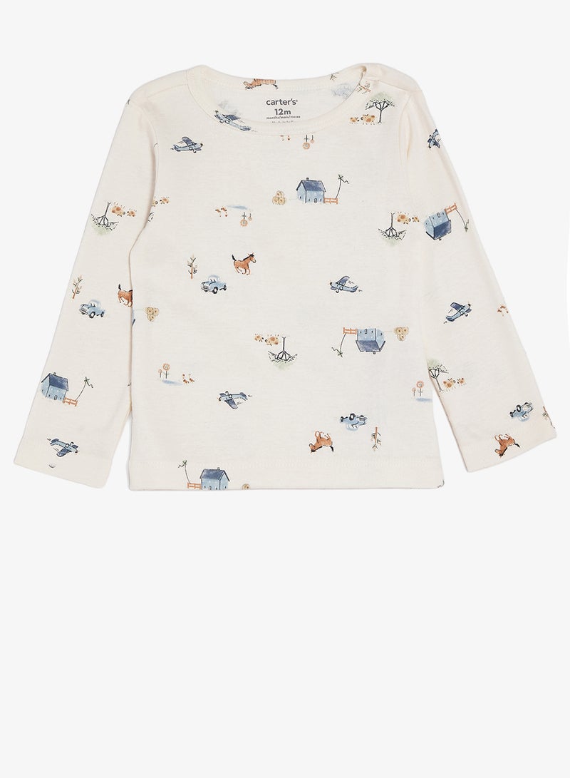 carter's Infant T-Shirt And Dungaree Set - Image 4