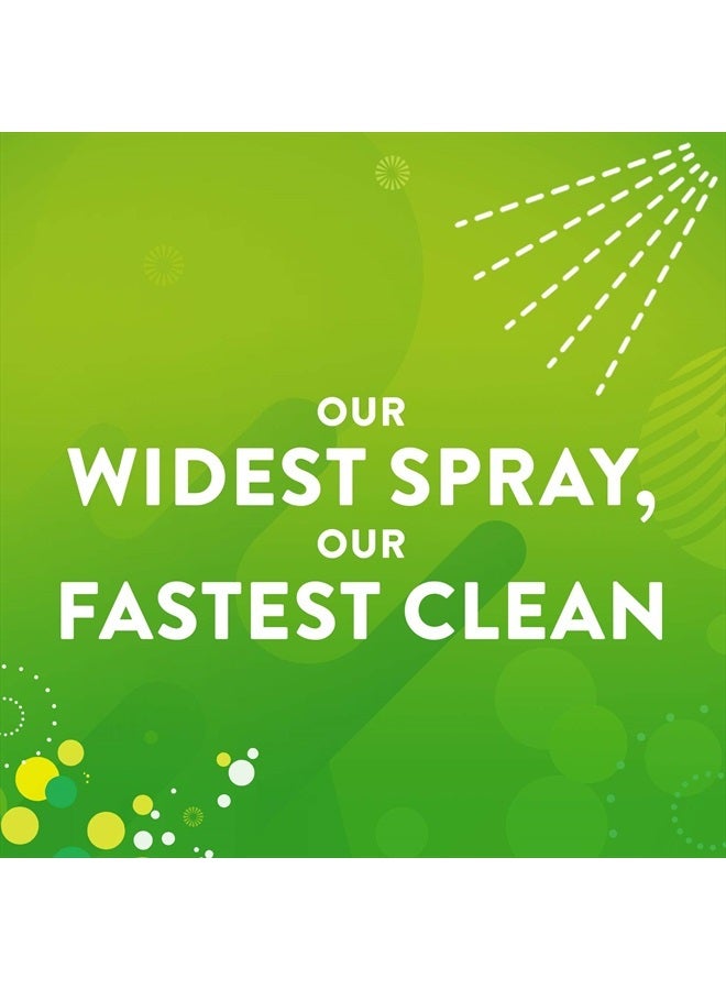 Scrubbing Bubbles Mega Shower Foamer Disinfecting Spray, Multi-Surface Bathroom and Tile Cleaner Grime Fighter, Removes 100% Soap Scum, Rainshower Scent, 32 oz - Image 4