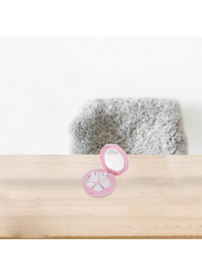 Beaupretty 2 Sets Empty Lipstick Palette With Mirror And Brush Refillable Eyeshadow Palette Box Cosmetics Storage Trays Containter For Lipstick Lip Balm Eyeshadow Blusher - Image 4