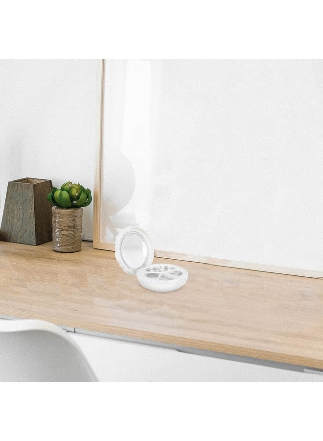 Beaupretty 2 Sets Empty Lipstick Palette With Mirror And Brush Refillable Eyeshadow Palette Box Cosmetics Storage Trays Containter For Lipstick Lip Balm Eyeshadow Blusher - Image 3