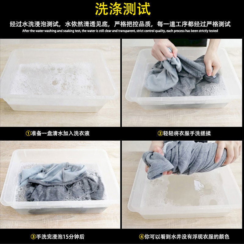 Mens Thickened Warm Long Sleeve T-Shirt White  - Image 3
