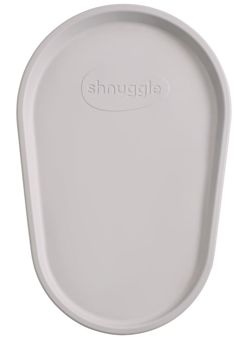 Shnuggle - Squishy Changing Mat | Baby Changing Diaper Pad | Soft and Warm Foam Material | Non Slip Base | Hygienic | Non Toxic | Easy Clean Wipeable, No Cover Needed | Taupe Beige - Image 1