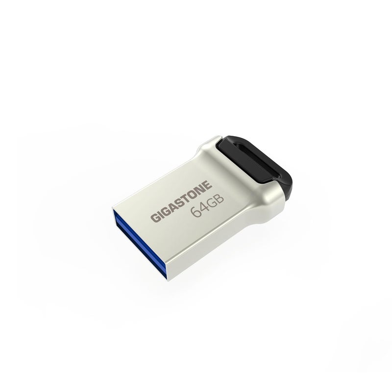 GIGASTONE 64GB Nano Flash Drive, Z90 USB 3.2 Gen 1, 120MB/s Ultra Fast, Super Lightweight, Mini Fit Robust Metal Design, Data Storage, Backup for PC/Mac/TV/Car, USB 2.0/3.0/3.1 Compatible - Image 1