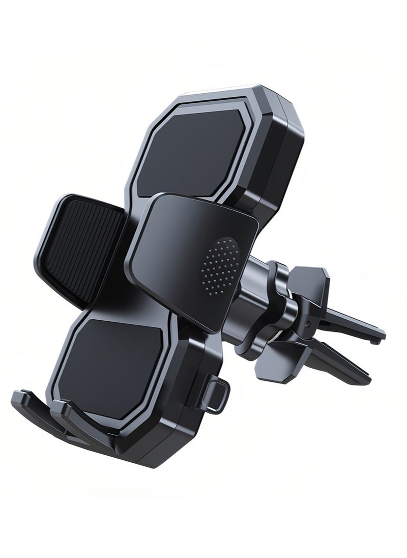 Generic Car phone navigation holder | 360° rotating telescopic arm Adjustable cup holder base (2.5-4.1 inches) Dual height and angle adjustment Suitable for all car models  - Image 2
