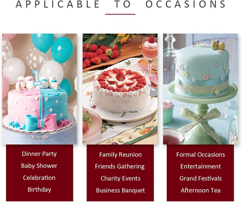 TeamFar 6 Inch Cake Pan, Round Cake Pan Tier Baking Pans Set Stainless Steel, Fit in Pot Pressure Cooker Air Fryer, Healthy & Toxic Free, Mirror Finish & Sturdy, Oven & Dishwasher Safe - Set of 3 - Image 5