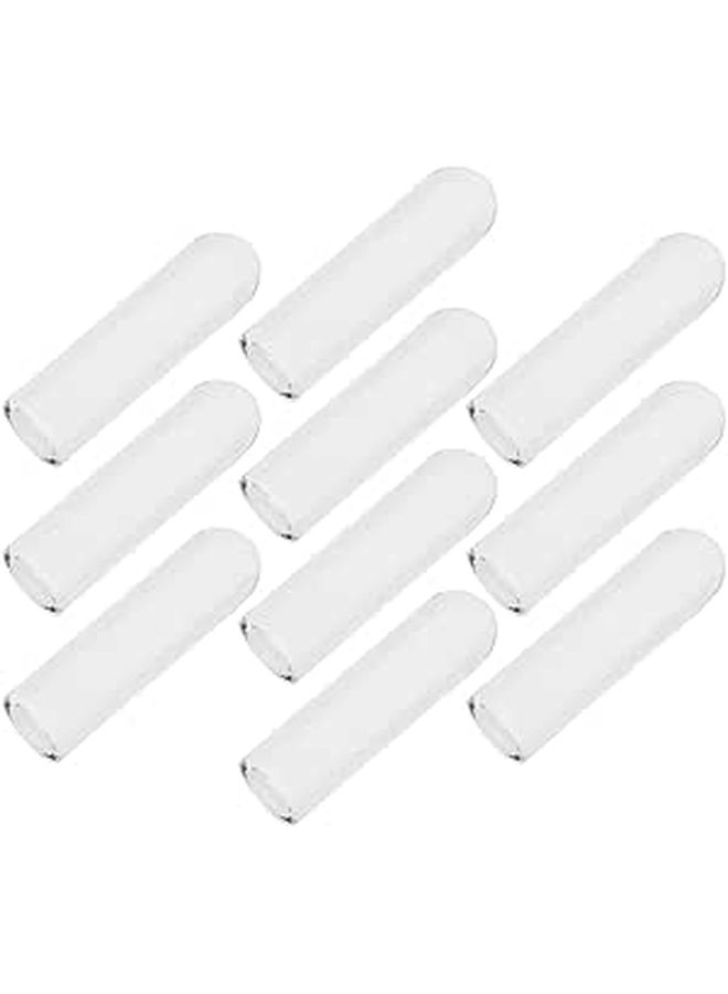 10 Reusable Straw Tips Durable Dustproof Caps For 8mm Straws Kitchen - Image 1