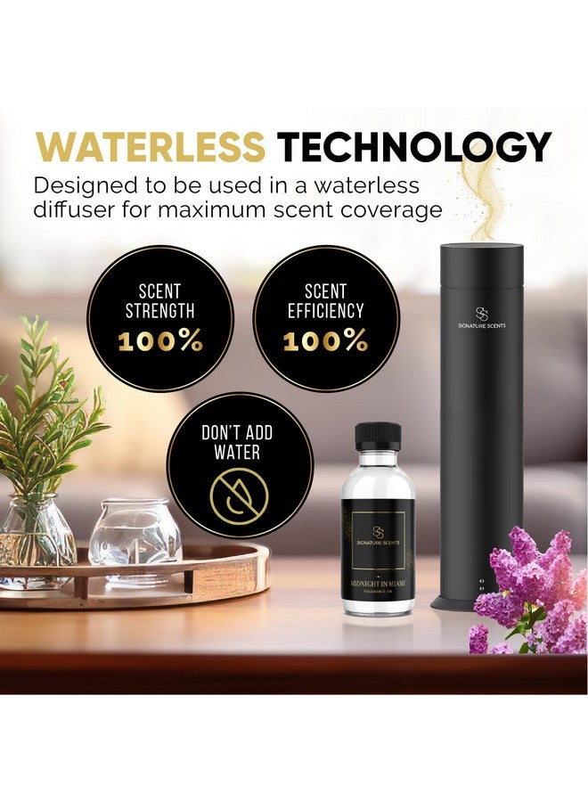 Signature Scents Luxury Hotel Diffuser Oil for Hotels and Homes - Aromatherapy Oils for use with an Essential Oil Diffuser at Home - Fragrance-Scent Diffuser Oil Blend (Midnight in Miami) 4.05fl oz (120ml)  - Image 4