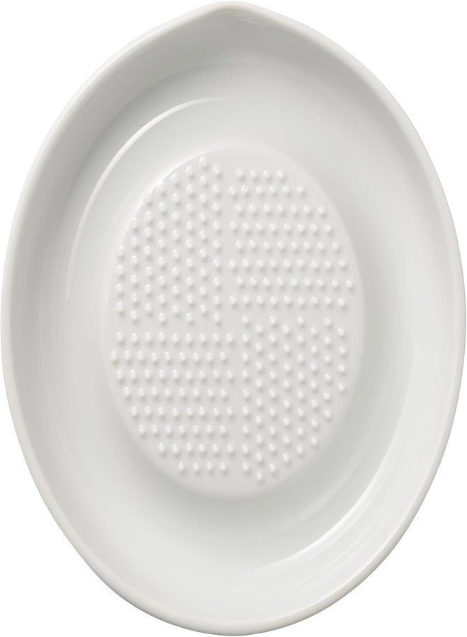 Kyocera Ceramic Grater - 6.5" Medium for Ginger and Garlic - Image 1