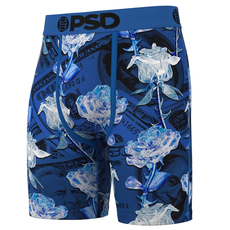 PSD Underwear Men's The Blues Boxer Brief 3 Pack, Multi, L - Image 2