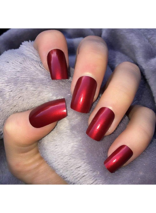 Brille Bee Square False Nails Tips, Full Cover French Artificial Fingernails, 500 Pieces, 10 Sizes with Storage Box - Image 2