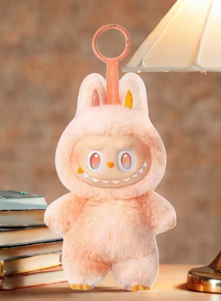 لابوبو لعبة محشوة ناعمة وفريدة من نوعها متوسطة الحجم للأطفال والكبار (لون عشوائي) - Image 5