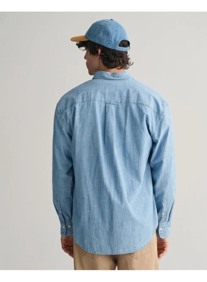 غانت Gant Relaxed Fit Chambray Shirt