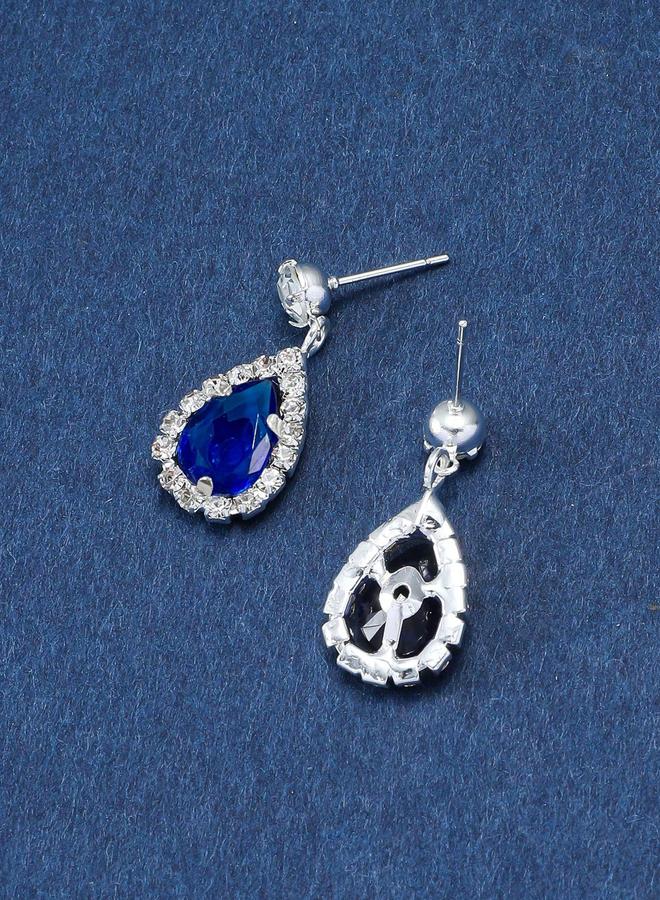 Take Two Embellished Rhinestone Drop Earrings - Image 5