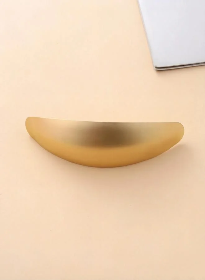 Take Two Gold Oval Plain Hair Clip
