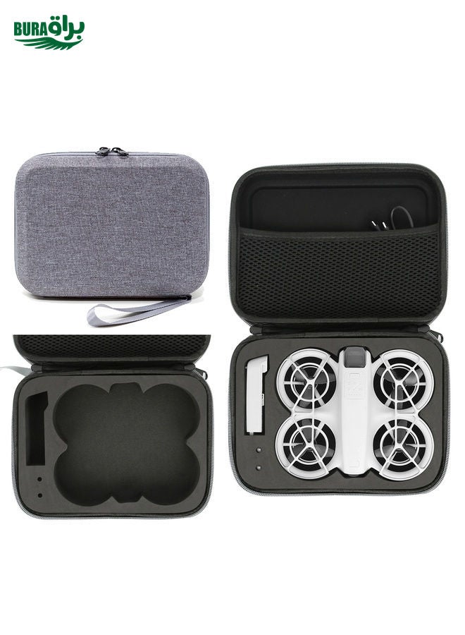 BURAQ For DJI Neo Standard Set Storage Case Handbag Portable Protective Bag(Gray)  - Image 1