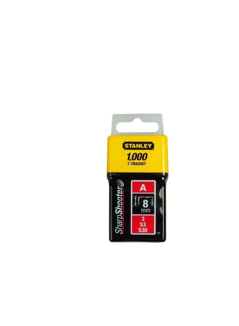 Stanley Stanley Staples Light Duty-8mm-1000Pcs