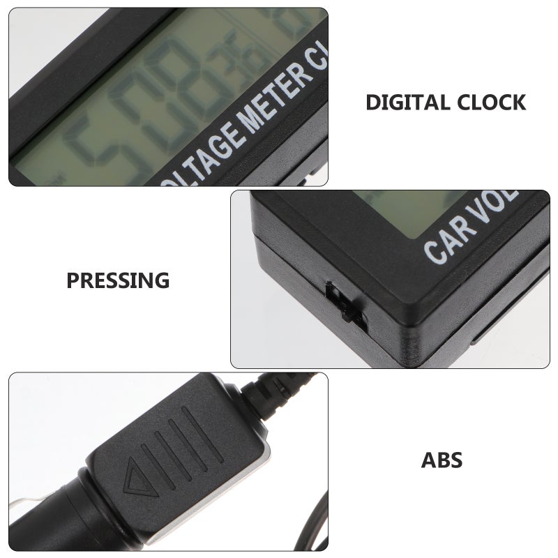 Car Clock Weather Monitor Auto Clock - Image 5