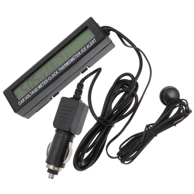 Car Clock Weather Monitor Auto Clock - Image 1
