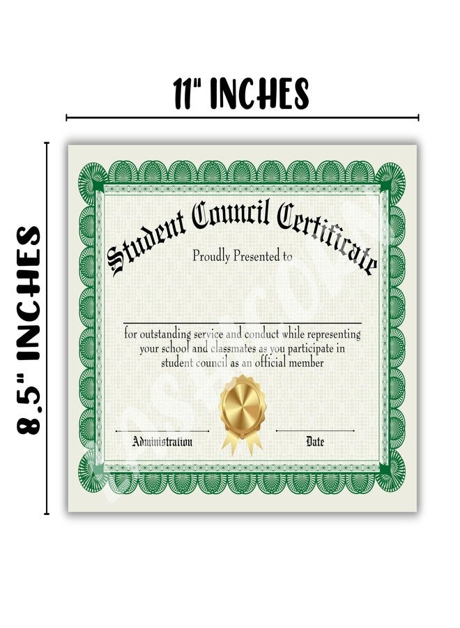 Lashicorn Student Council Certificate of Membership 30pk 8.5x11” STUCO Officers Government High School Leadership Committee Recognition Vice Secretary - Image 4