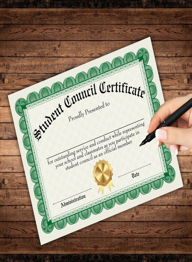 Lashicorn Student Council Certificate of Membership 30pk 8.5x11” STUCO Officers Government High School Leadership Committee Recognition Vice Secretary - Image 3