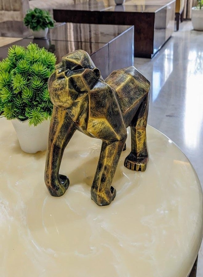 ARUNA DECOR Resin Gorilla Figurine - Unique Luxury Home Decor and Collectible Sculpture, Limited Edition [20x10x20 cm] (Gorilla) - Image 3