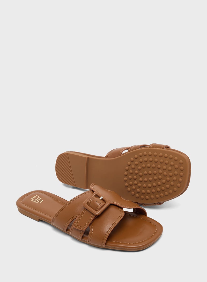 ELLA Ladies Flat Sandal  - Image 3