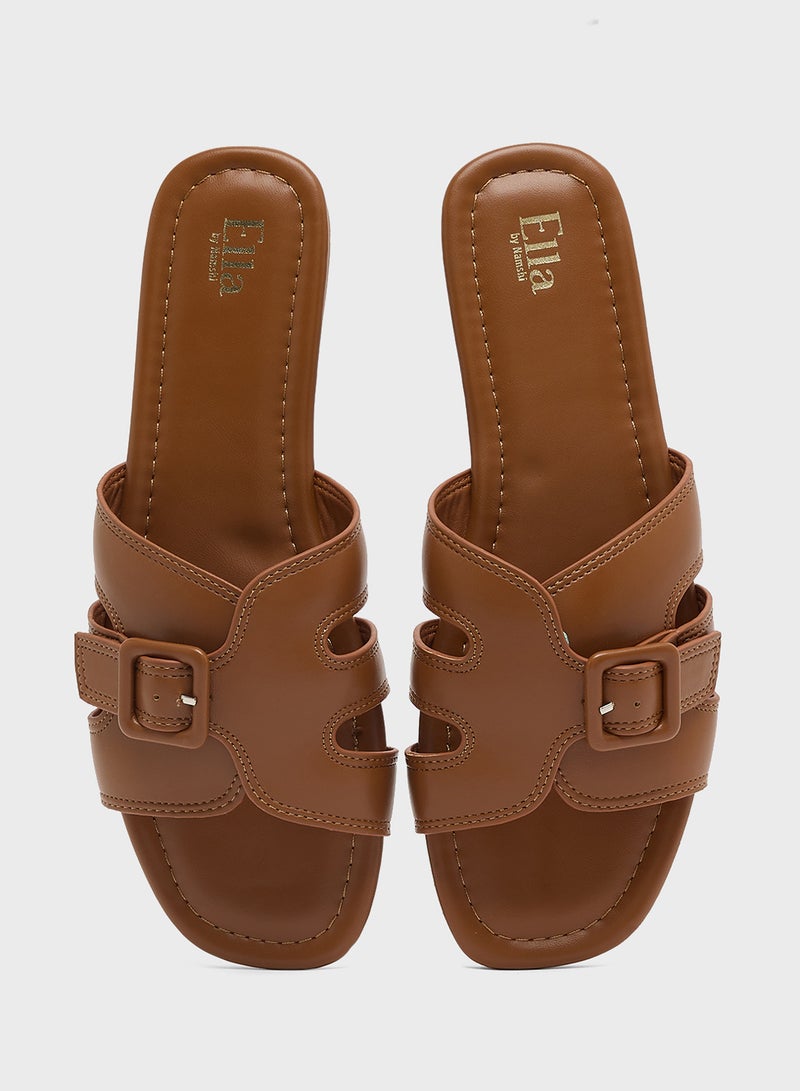 ELLA Ladies Flat Sandal  - Image 4