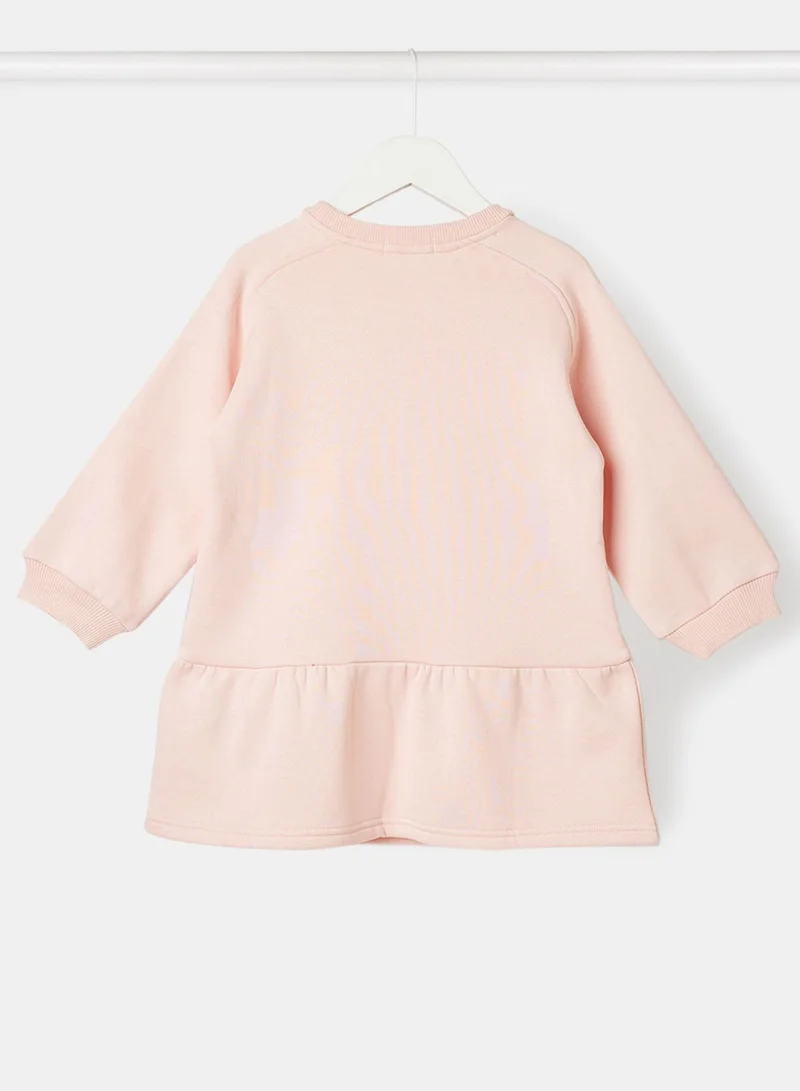 Calvin Klein Jeans Kids Gradient Monogram Flare Dress