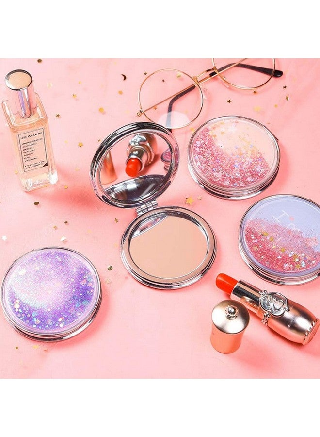 adbeni Travel Mirror Compact Cosmetic Bag Mirror for Women Magnifying Mirror for Makeup, Shade-BT2001-01, 42g - Image 5