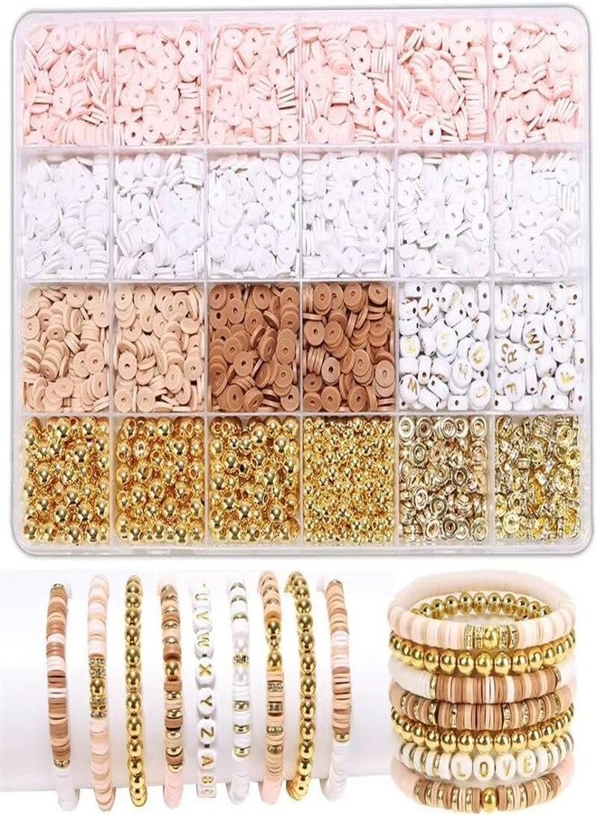طقم صنع الأساور من AORDEY للبنات، طقم صنع المجوهرات للأطفال، اصنع بنفسك مجموعة رائعة، ألعاب للبنات من عمر 6 إلى 12 سنة (بني)، بلاستيك - Image 1