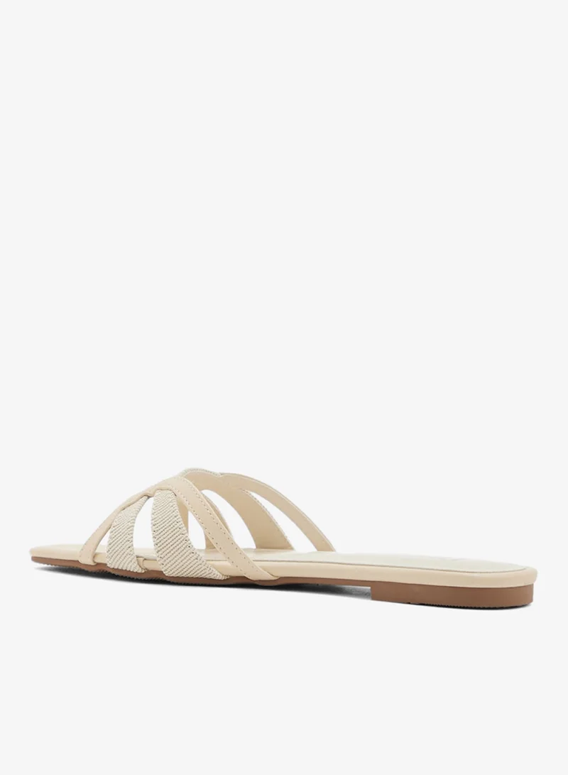 ELLA Color Block Strappy Flat Sandal
