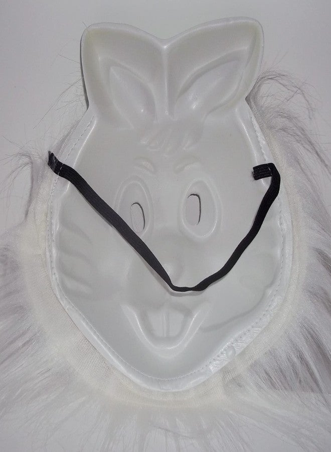 Avirons Funky Mask|Theme Party Mask|Kids Birthday Party Mask|Mask for Adults|Holi Party Mask|School Fancy Dress Competiion Mask|Animal Theme Party|Mask For Return gifts (Rabbit Face Rubber Form Mask) - Image 5