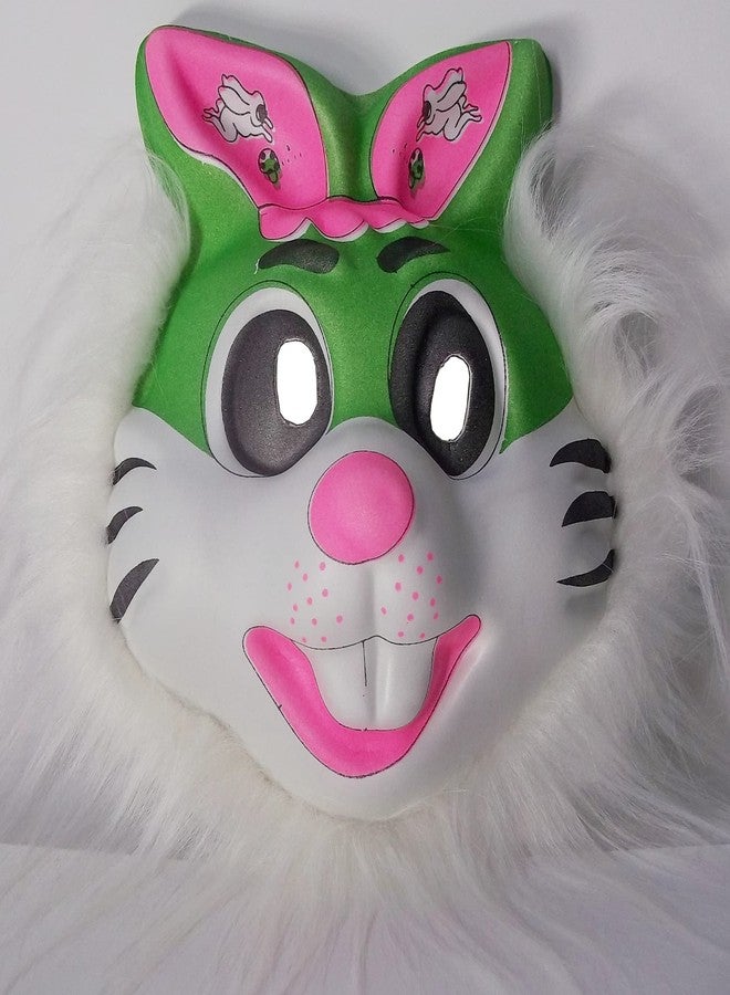 Avirons Funky Mask|Theme Party Mask|Kids Birthday Party Mask|Mask for Adults|Holi Party Mask|School Fancy Dress Competiion Mask|Animal Theme Party|Mask For Return gifts (Rabbit Face Rubber Form Mask) - Image 1
