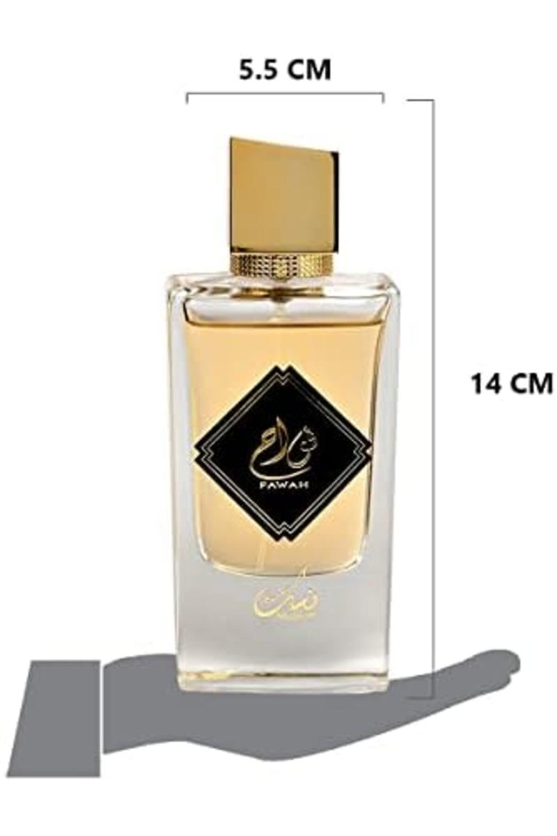 Nusuk No Sok Luxury Imported Perfume by Fawah, Long-Lasting Spray for Men, 80ml - Image 4