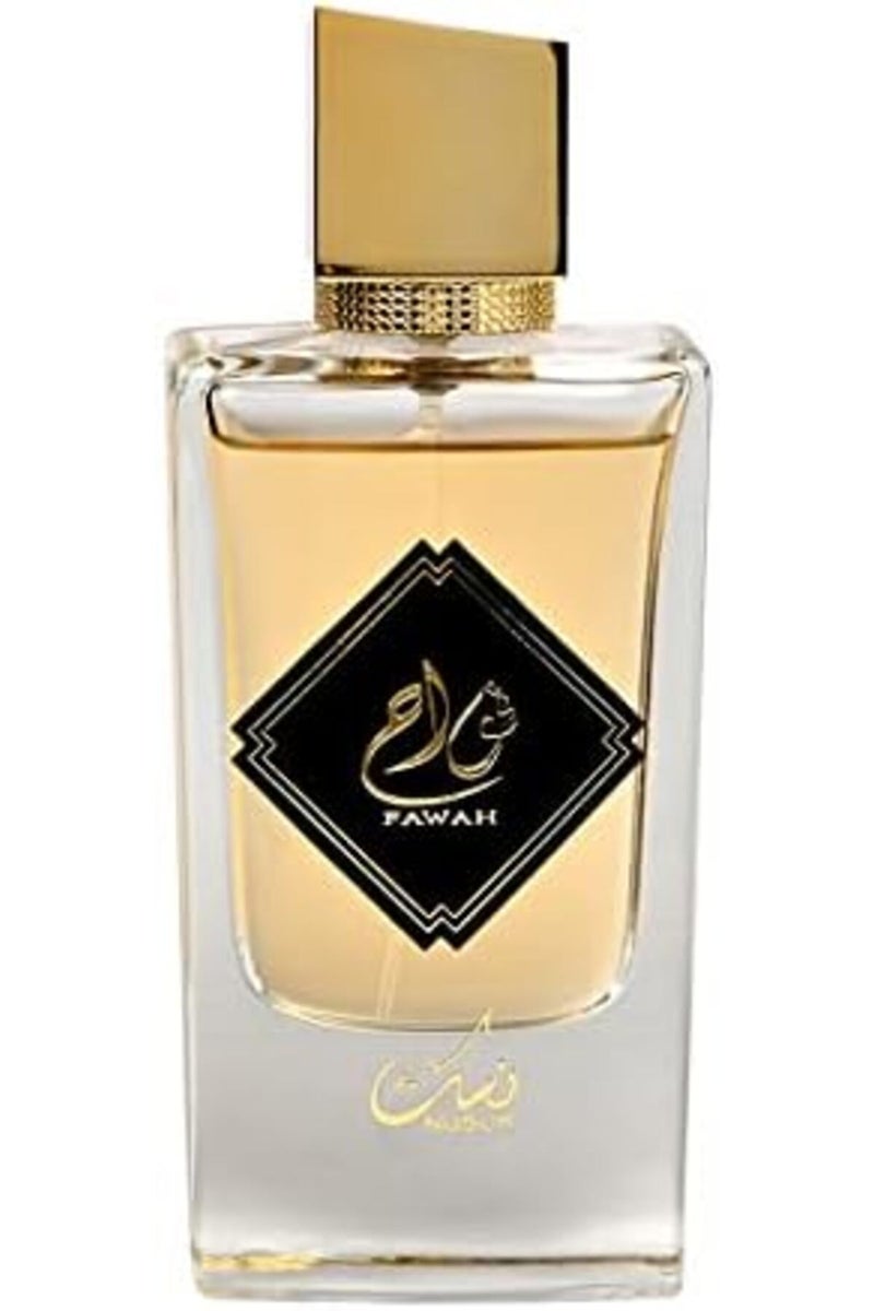 Nusuk No Sok Luxury Imported Perfume by Fawah, Long-Lasting Spray for Men, 80ml - Image 5