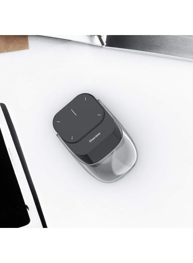 Cheerdots2 Smart AI Magnetic Split Air Mouse Wireless Charging Bluetooth Dual-Mode Free Switching Mouse-Specification:Basic Model (black)  - Image 3